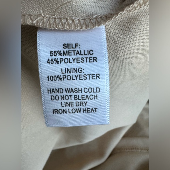 LULU’S Lulus Shine Bright Gold Off-the-Shoulder Maxi Dress - Picture 8 of 8